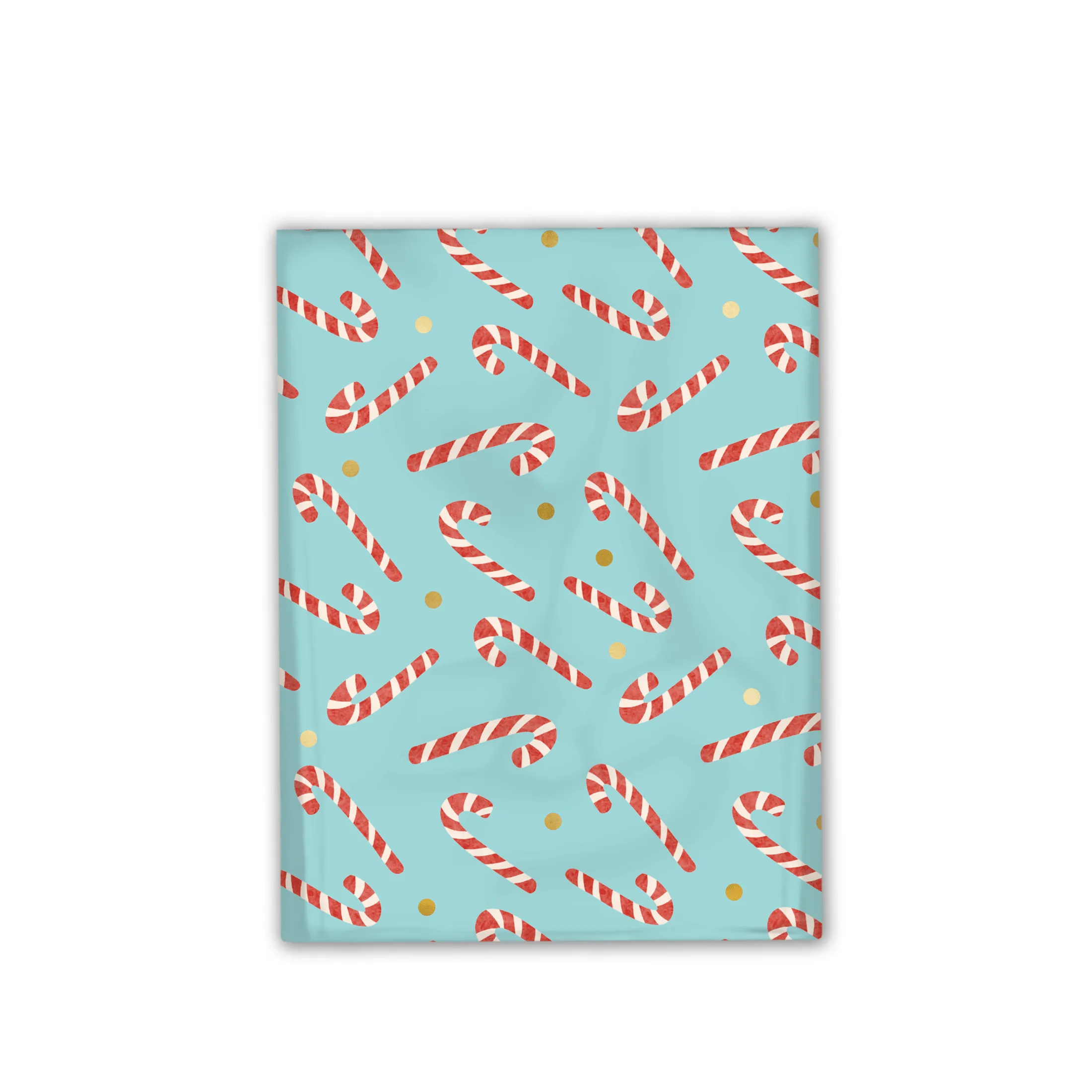 10x13 Candy Canes Designer Poly Mailers Shipping Envelopes Premium Printed Bags