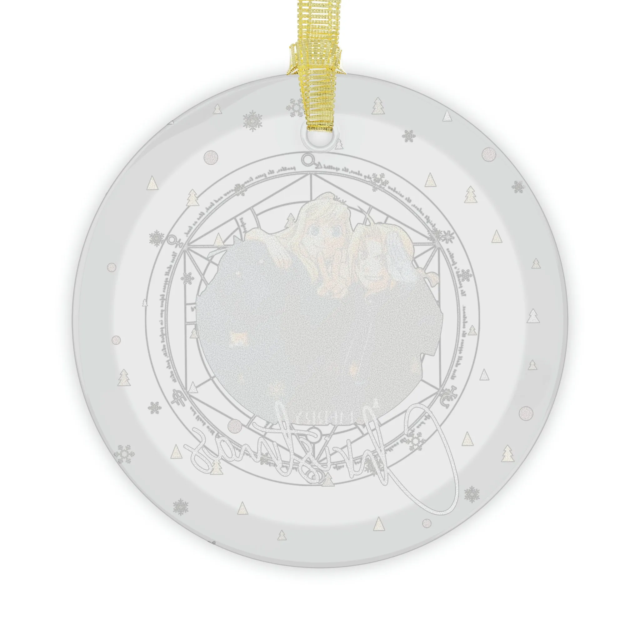 Anime Christmas Ornament FMA Ornament- Exquisite Glass Decoration