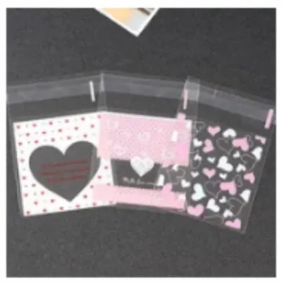 Bakery Cookie plastic / cellophane bags set of 3 designs x 30 pcs