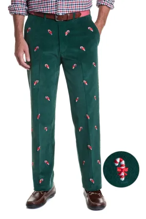 Beachcomber Corduroy Pant Hunter With Candy Cane