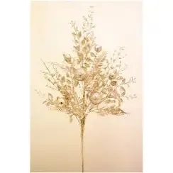 Champagne Sparkle Foliage Spray 65cm