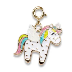 Charmit Gold Glying Unicorn Charm - Gold