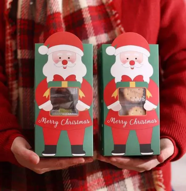 Christmas candy / fudge / cookie bakery boxes (1pcs)