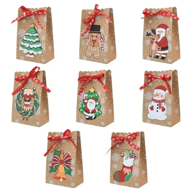 Christmas cookie cake biscuit  gift bakery  box x 12pcs