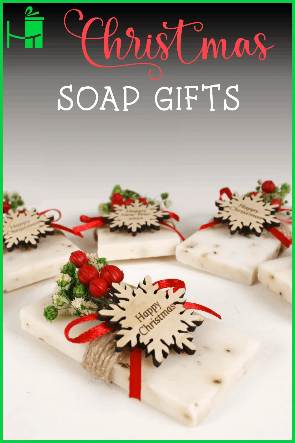 Christmas Gift, Scented Handmade Soap Gift for Christmas, Noel