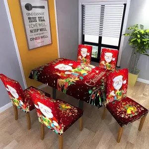 Christmas Red Chair cover