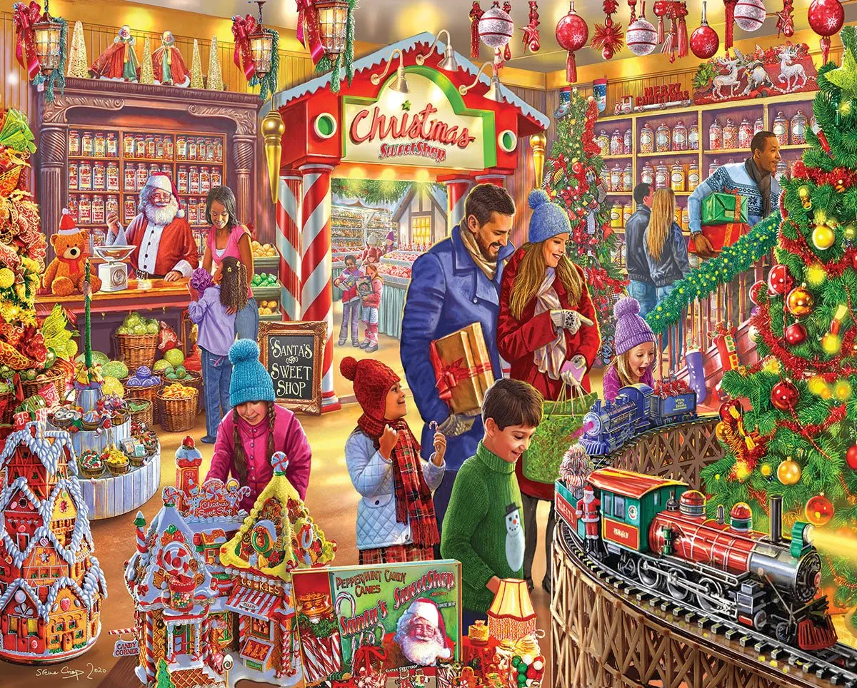 Christmas Sweetshop Puzzle