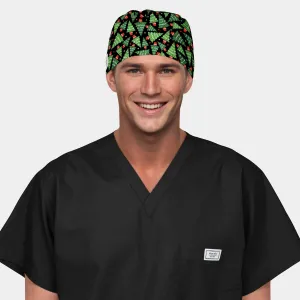 Christmas Tree Farm - Mens Surgical Scrub Caps