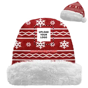 Company gift ideas for customers, custom business gifts Personalized Christmas Hat, Custom Santa Beanie Hat, Xmas Hat,Family  Holidays Hat Gift,PR208-23020100