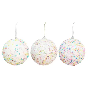 Confetti Sprinkles Bauble Asst