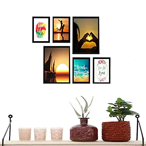 Decor Production Decorative Wall Photo Frame Collage Set For Home/Office Decor_09