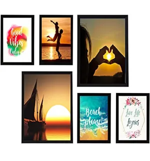 Decor Production Decorative Wall Photo Frame Collage Set For Home/Office Decor_09