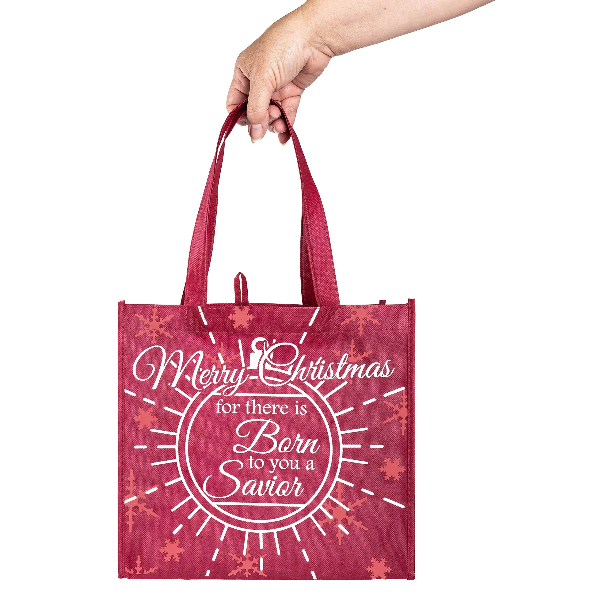 Eco Tote: Christmas-Red-Ornament