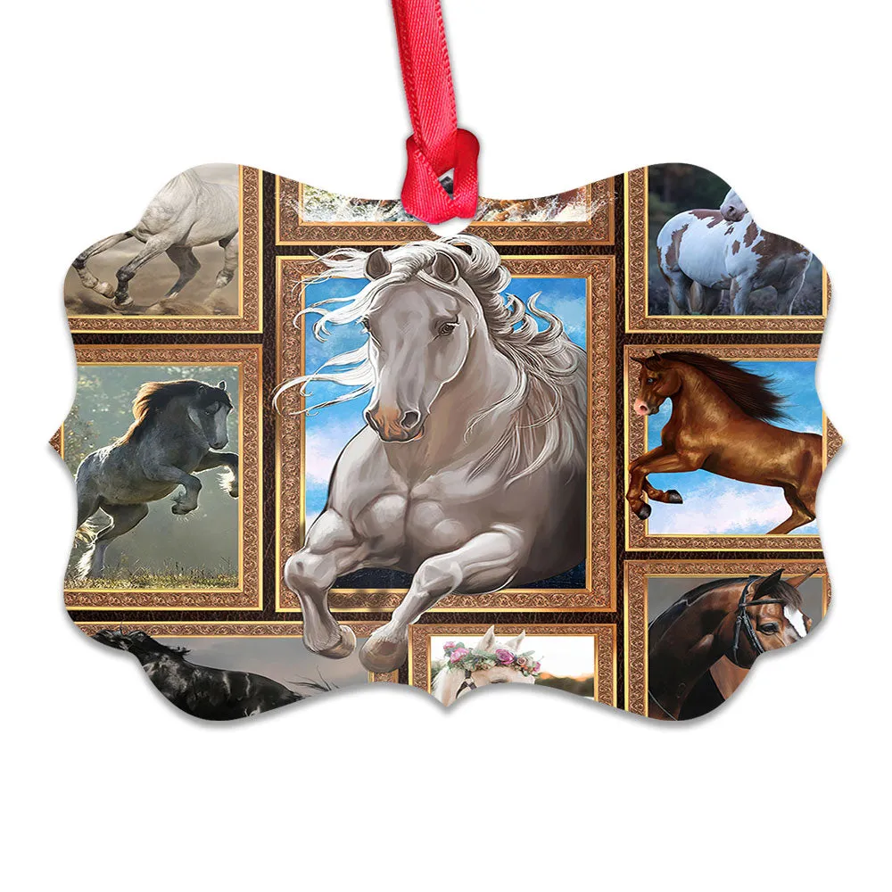 Farm Horse Lover Ornament - Christmas Ornament - Ciaocustom