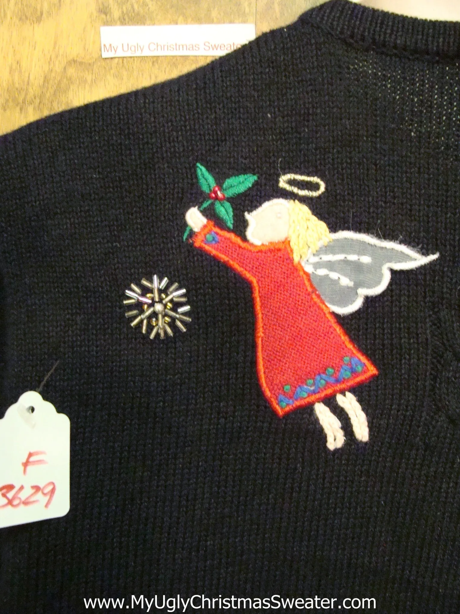 Flying Angel Party Ugly Christmas Sweater