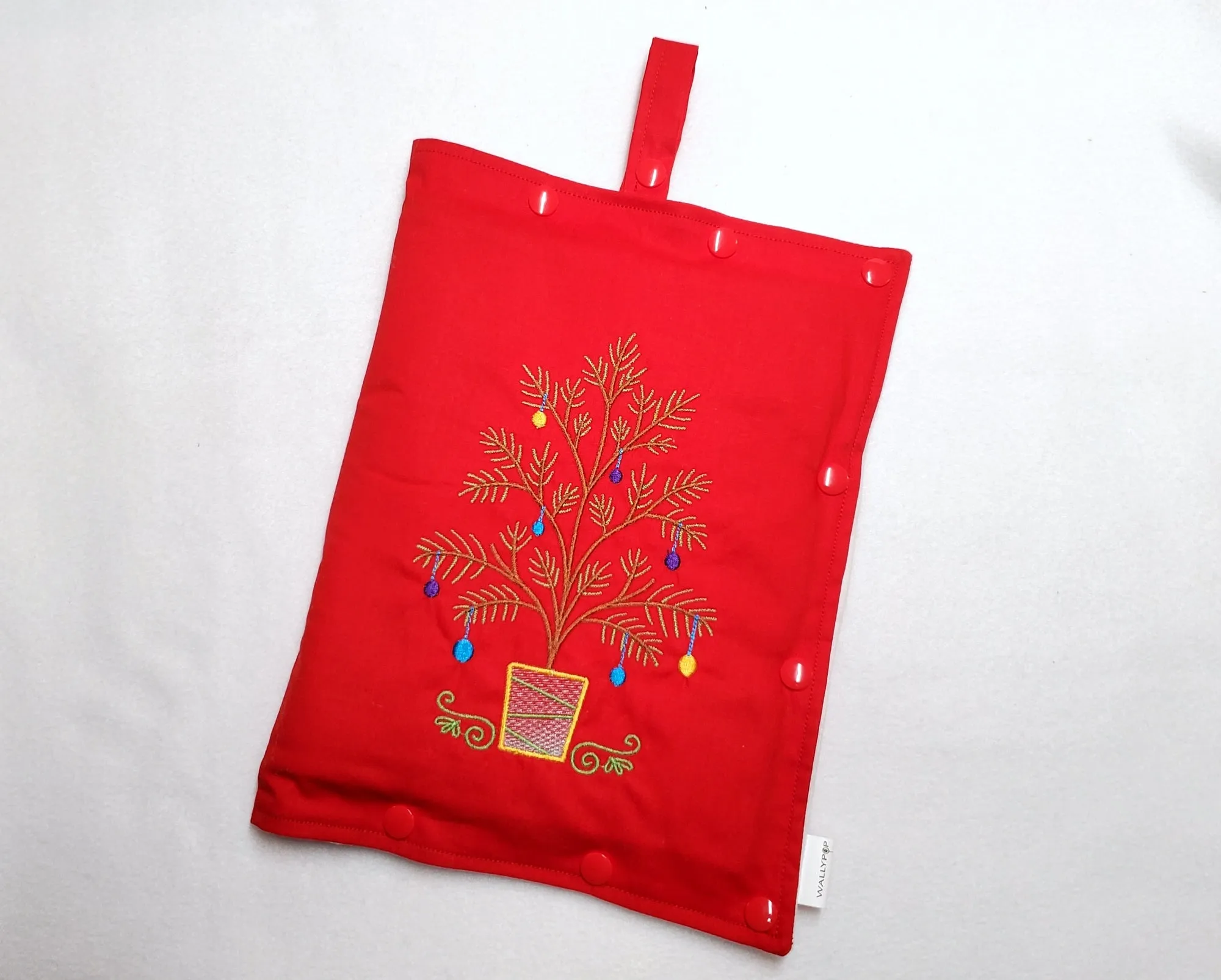 Folk Tree - size Medium Insulated Feeding Pump Bag Cover / IV bag cover. Ready to ship.