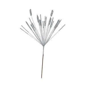 Glitter Firecracker Pick Silver (60cm)