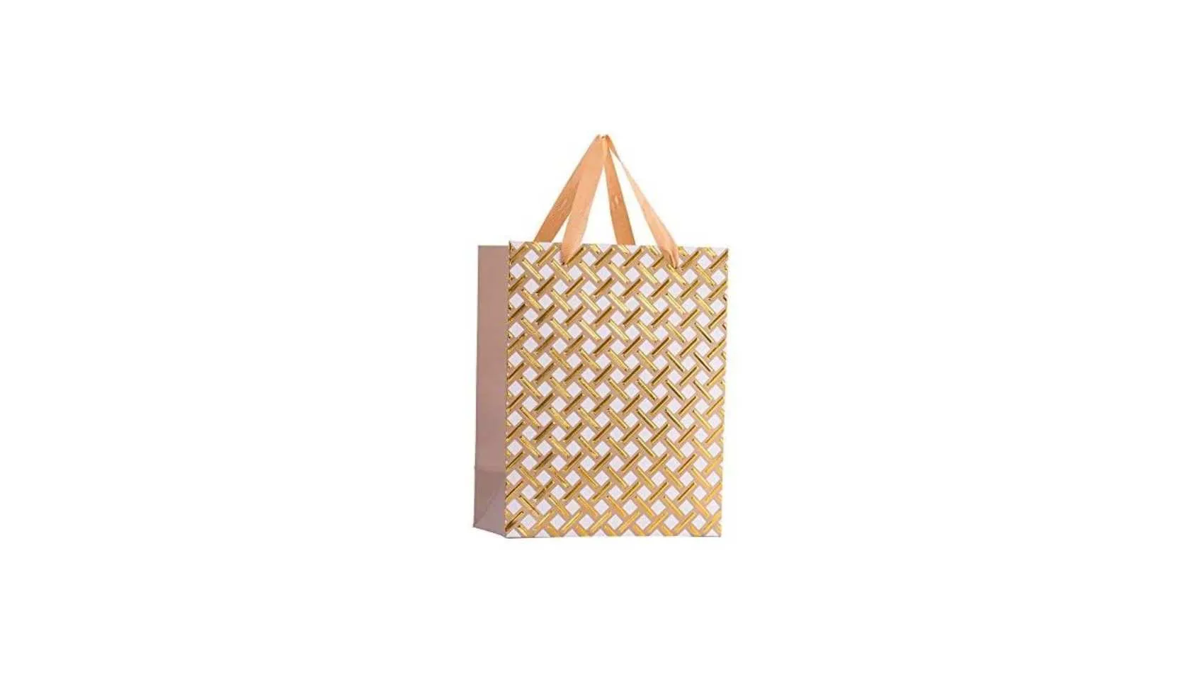 Gold Premium Gift Bags 24 Pack 9"x7x4"