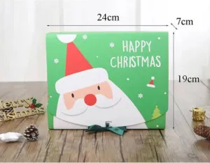 Green Christmas Cookie Bakery Box 24 cm