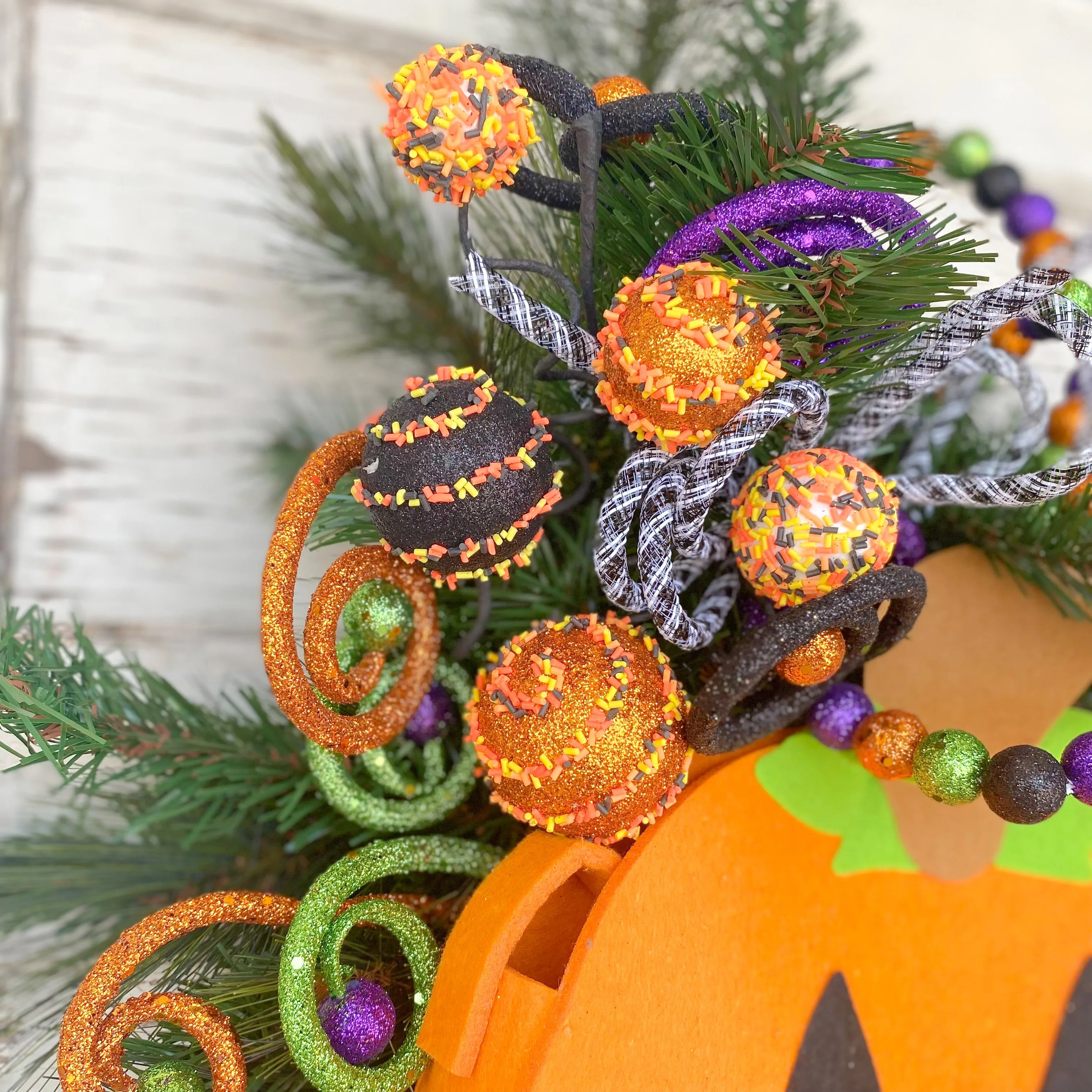 Halloween Cake Pop Sprinkle Pick