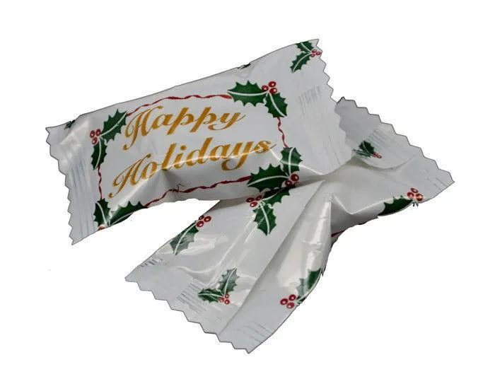 Happy Holidays Butter Mints Bags