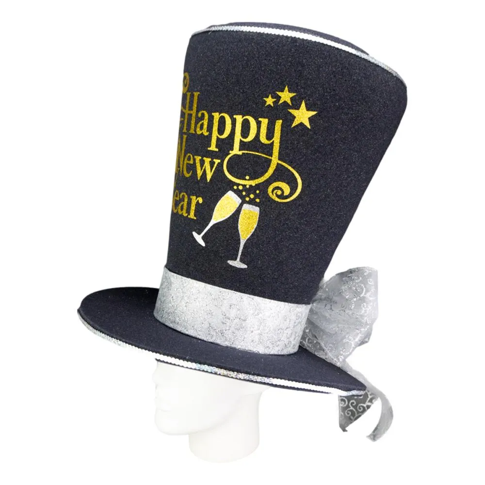 Happy New Year Top Hat