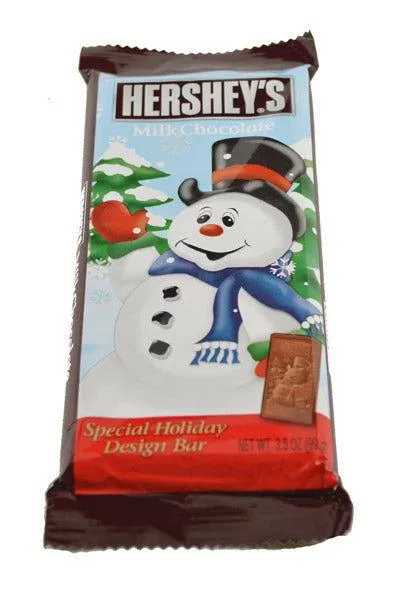 Hershey's Milk Chocolate Special Holiday Design 3.5 Ounce Bar