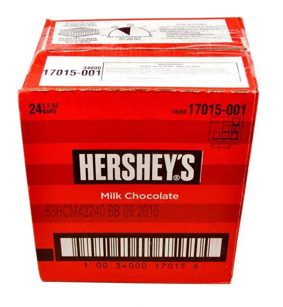 Hershey's Milk Chocolate Special Holiday Design 3.5 Ounce Bar