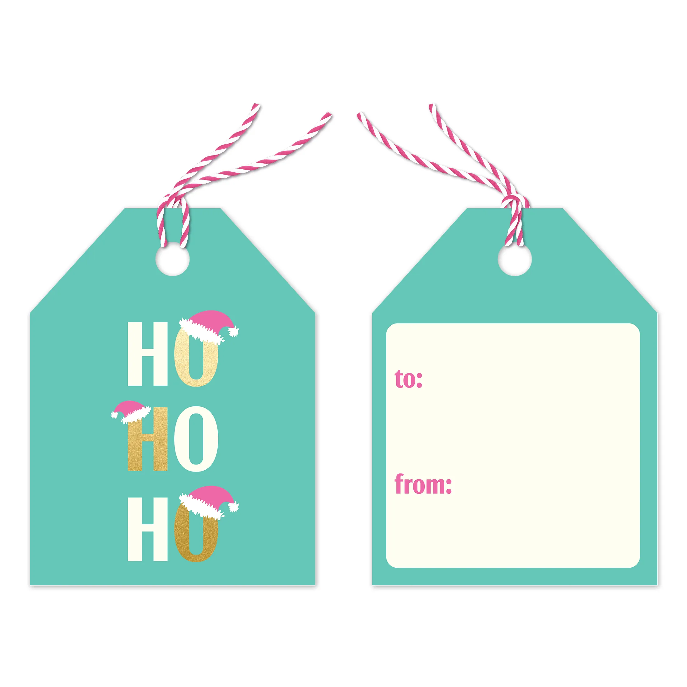 HO HO HO Gift Tags