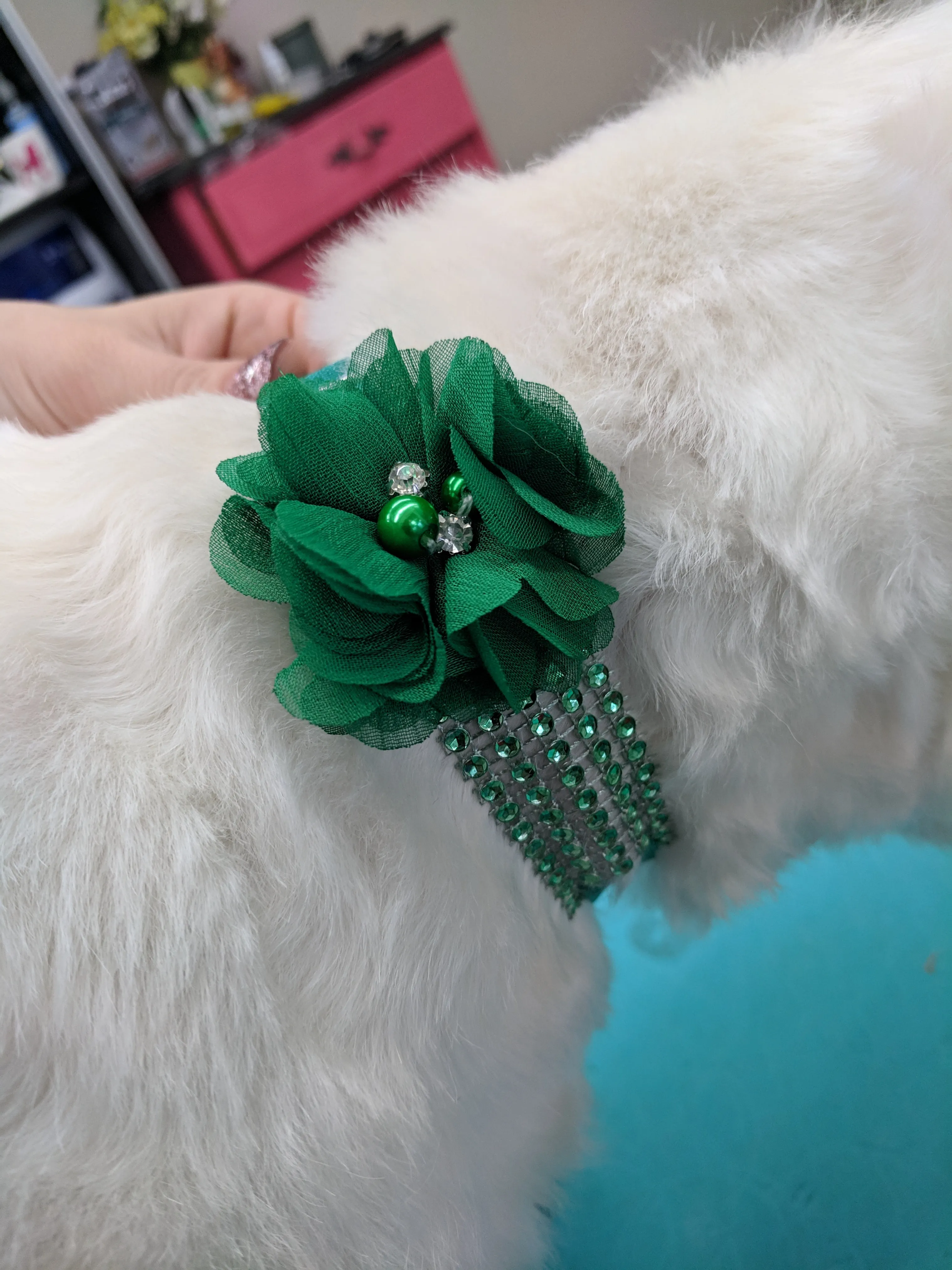 Holiday Sparkle wrap collars