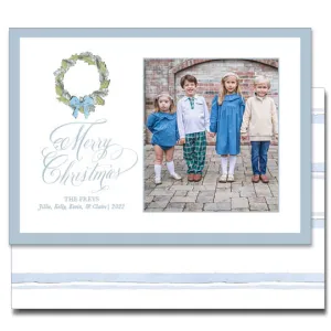 Holly Blue Holiday Card