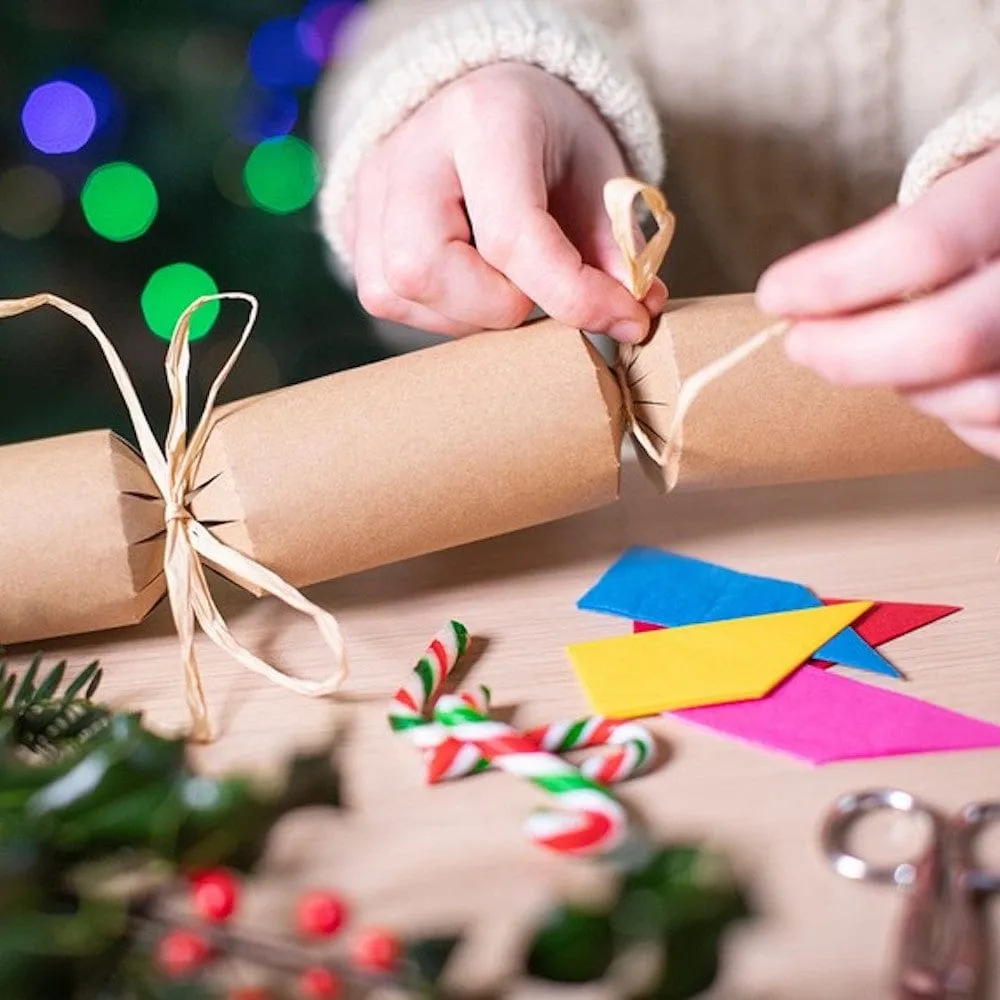 Kraft Brown Christmas Cracker Making Kit (6)