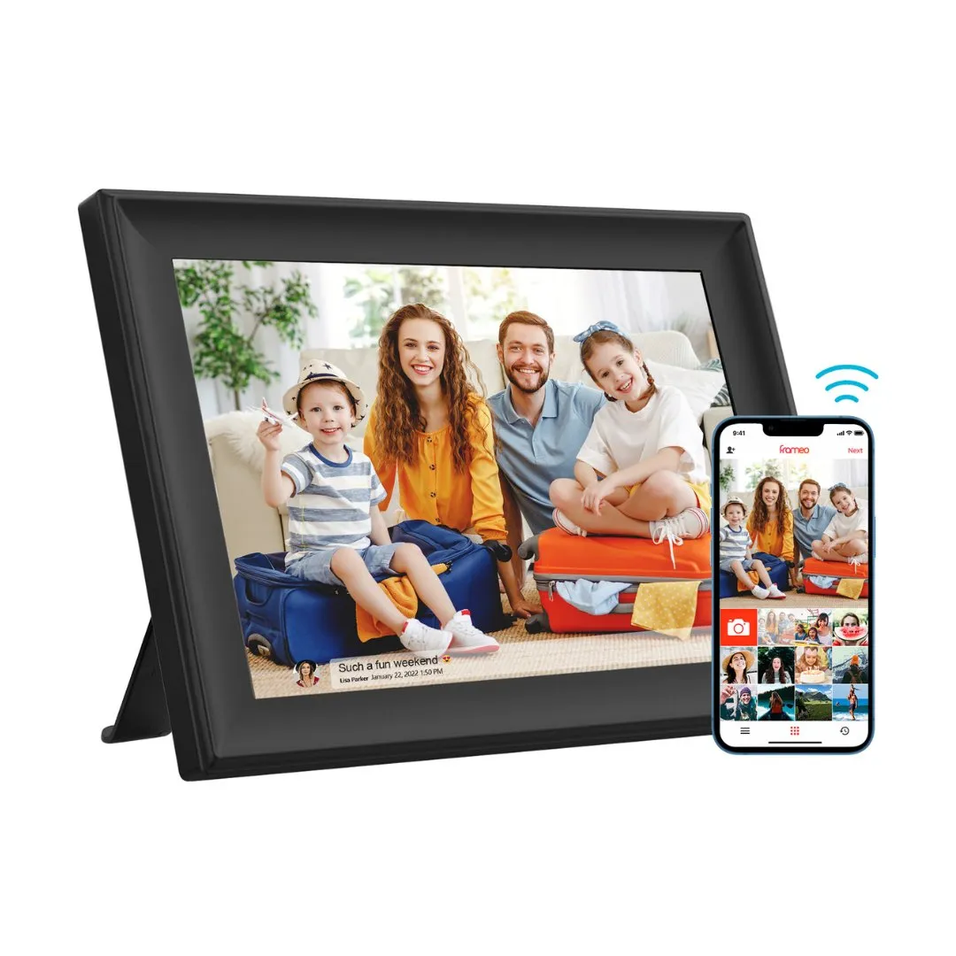 Motion Sensor Digital Photo Frame - 10.1 Inch Display