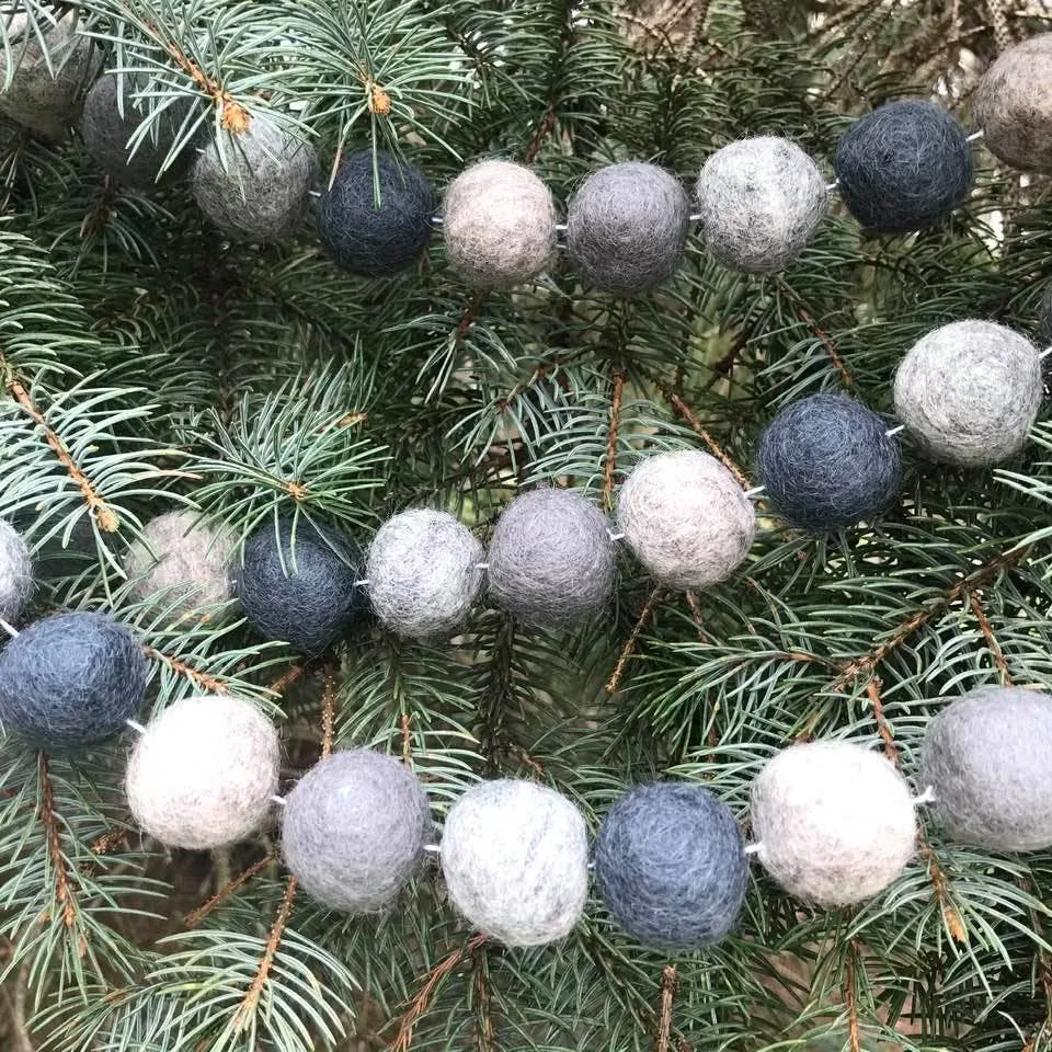 Multi Gray Garland