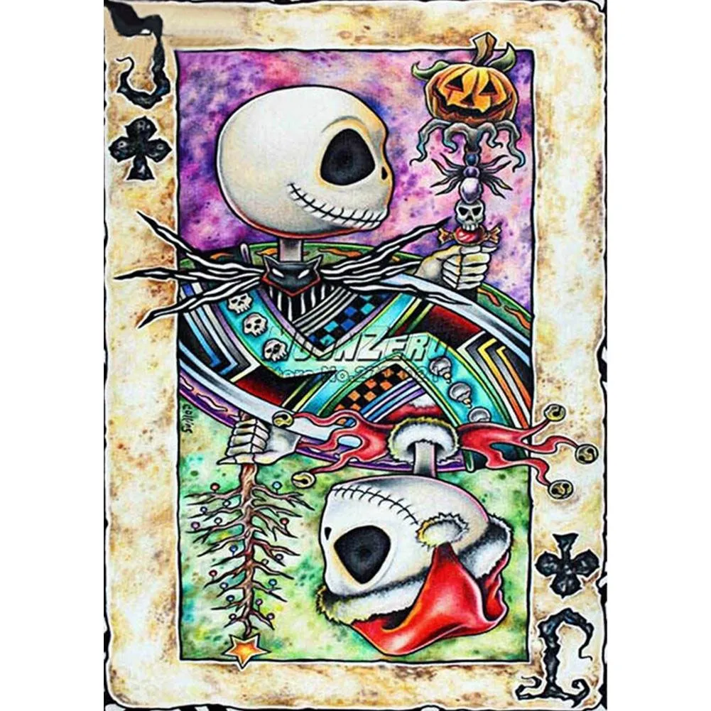 Nightmare Before Christmas - Full Round Diamond - 30x40CM