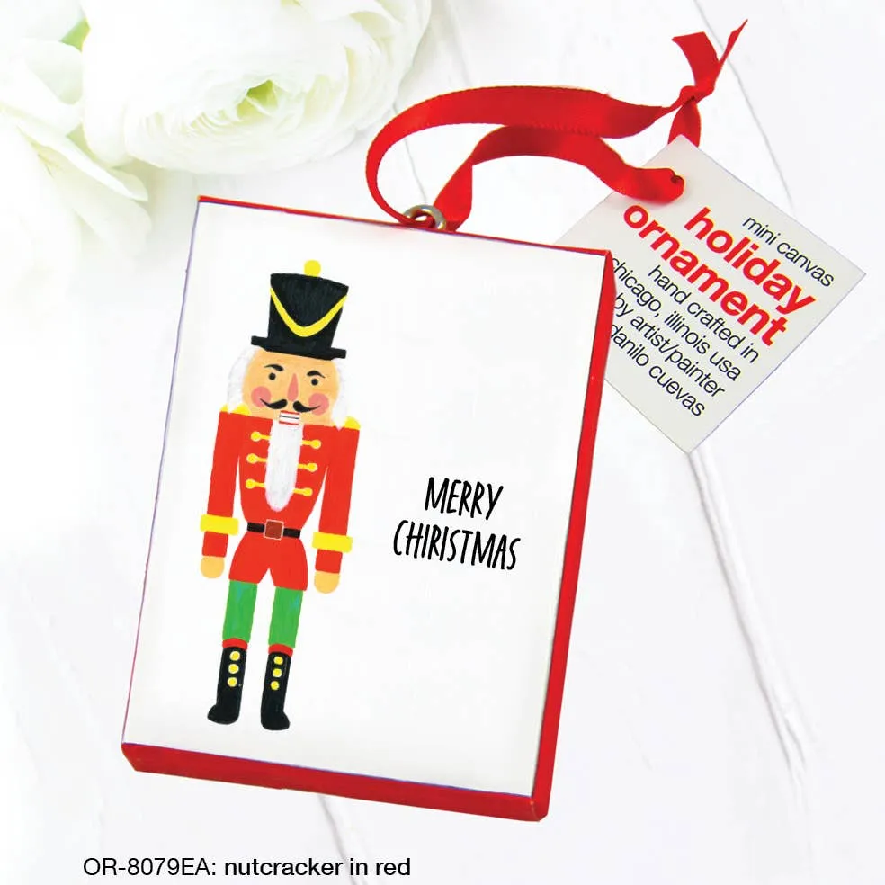 Nutcracker In Red, Ornament (OR-8079EA)