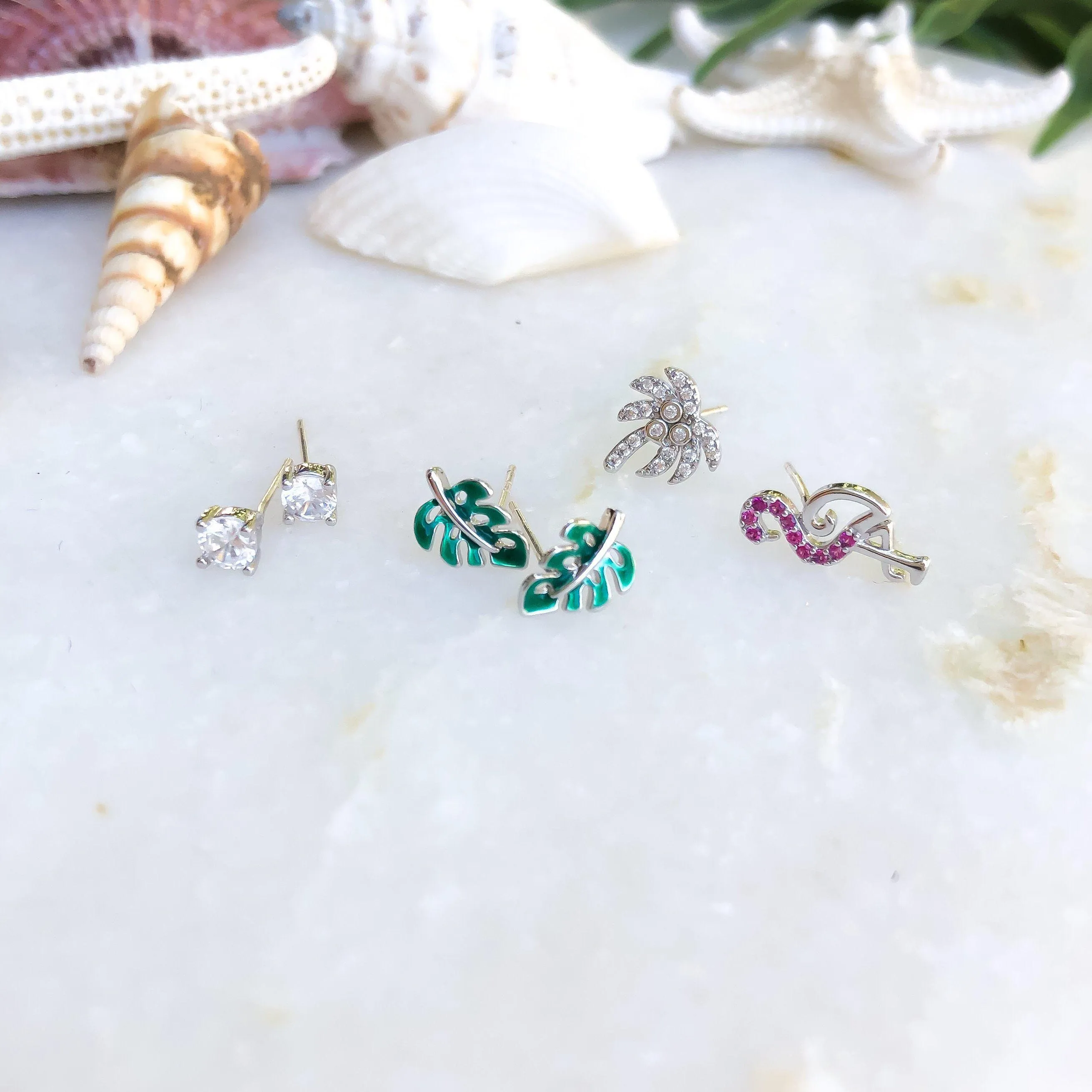 Paradise 6 Piece Earrings Set - 2 Styles - LAST CHANCE/FINAL SALE