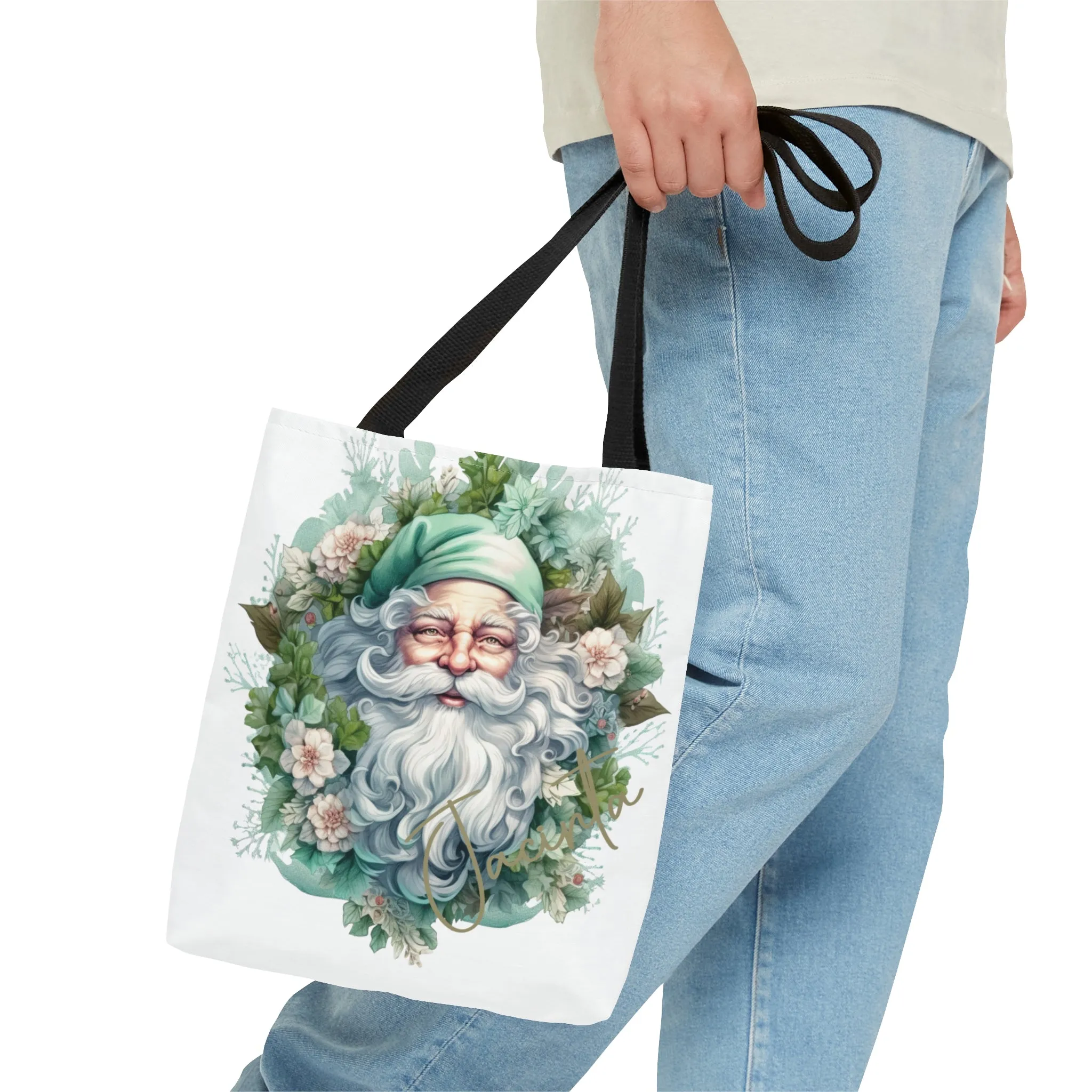 Personalised Tote Bag, Christmas, Santa, Tote bag