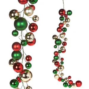 Raz Imports Nutcracker Traditions 4' Ball Garland