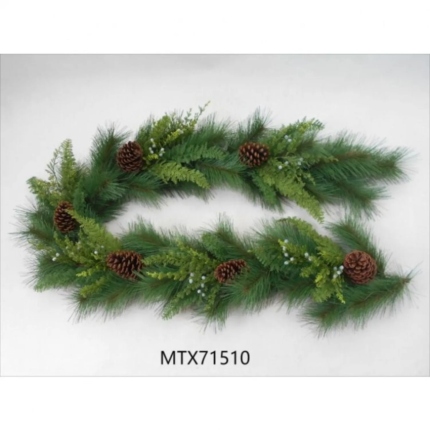 Regency International 48" Uv Treated Pine/Juniper/Cone Garland