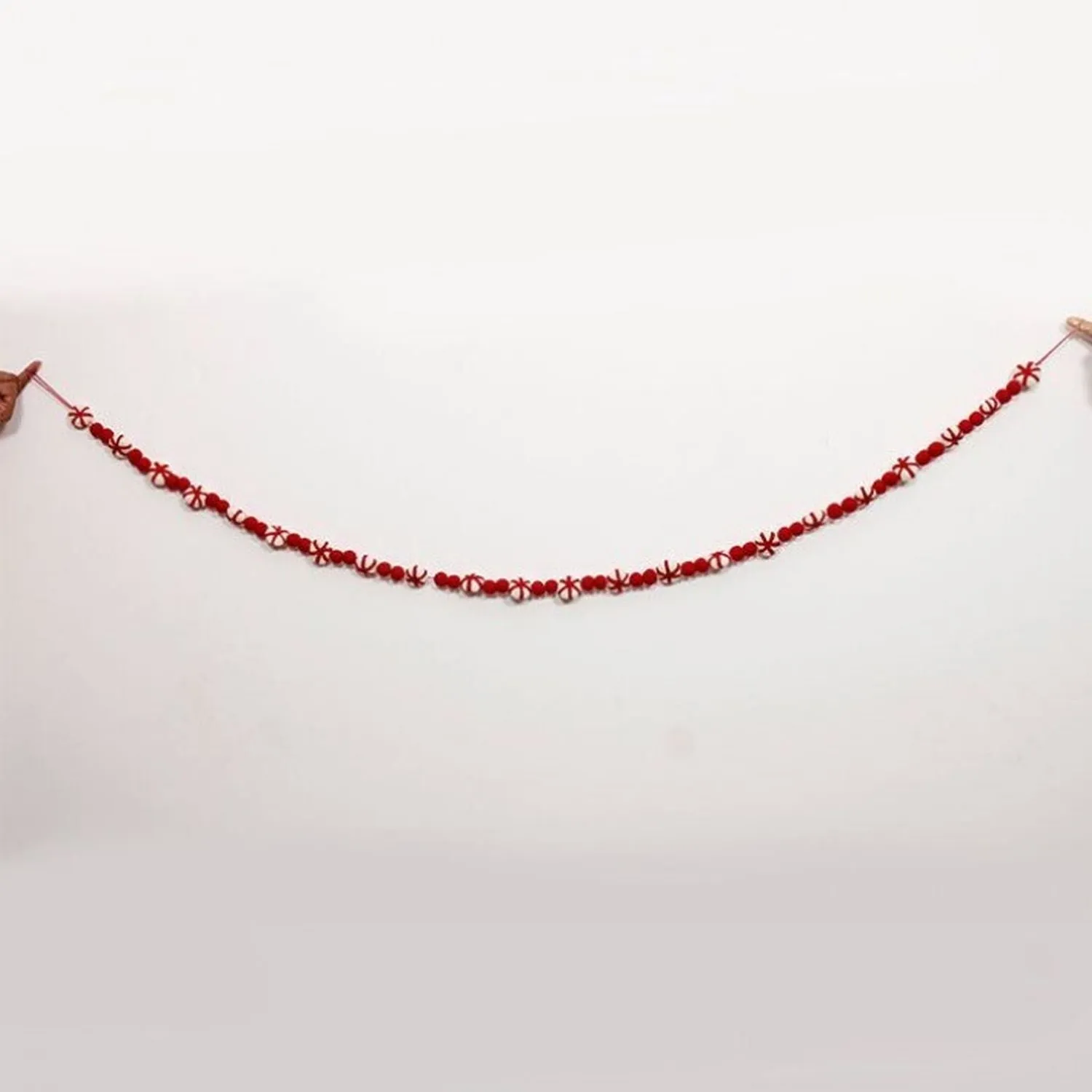 Regency International 60" Felt Candy Cane Garland