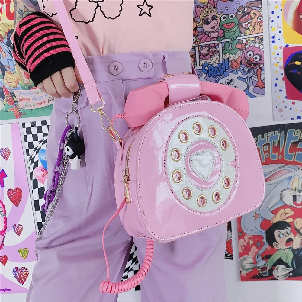 Rotary Phone Handbag