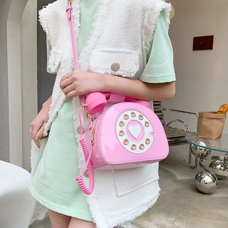 Rotary Phone Handbag