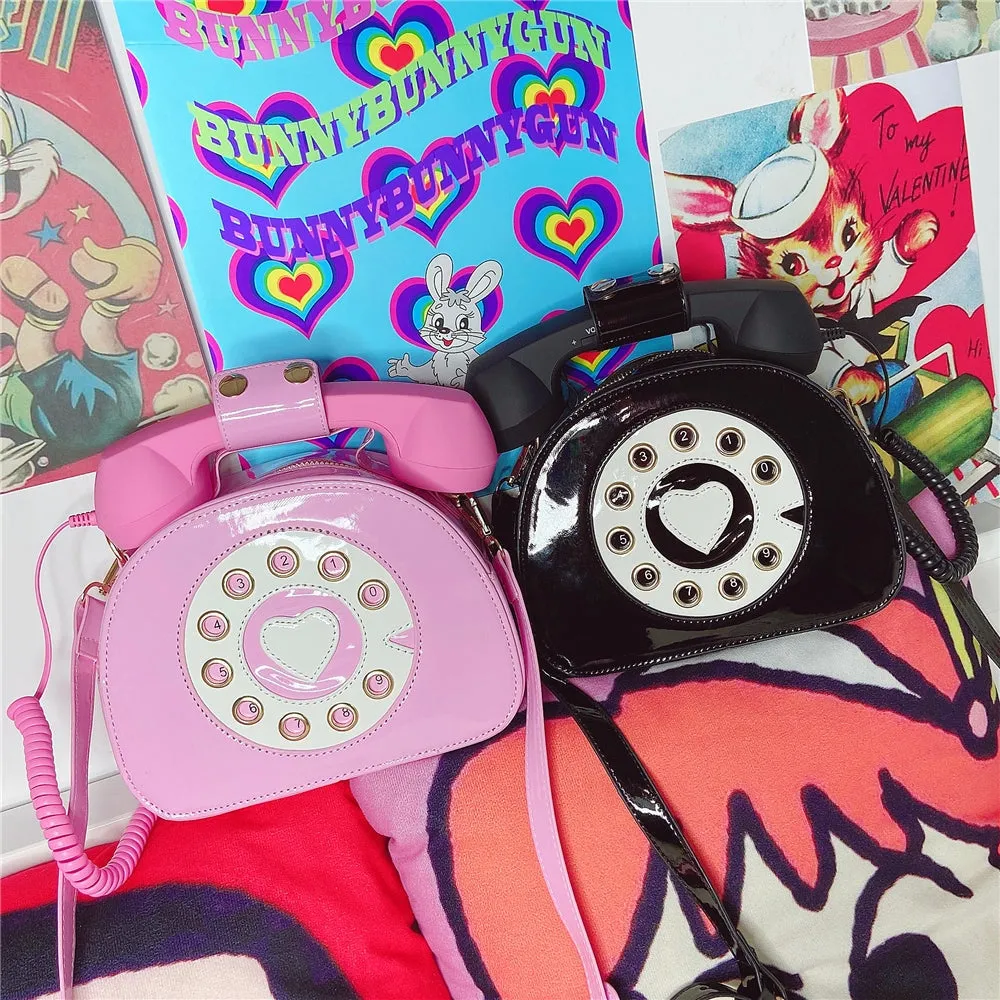 Rotary Phone Handbag