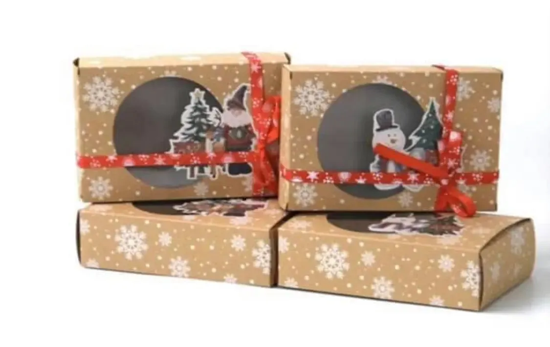 Santas Elf Christmas Gift box x 12 pcs