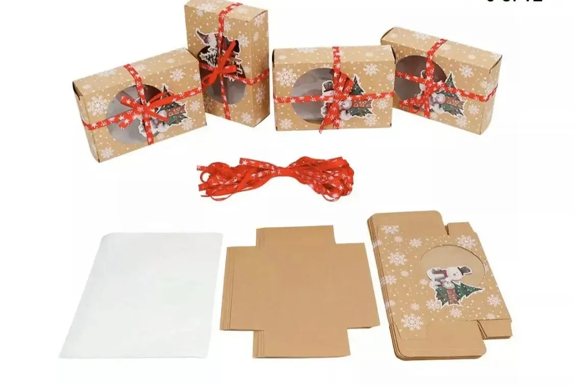 Santas Elf Christmas Gift box x 12 pcs