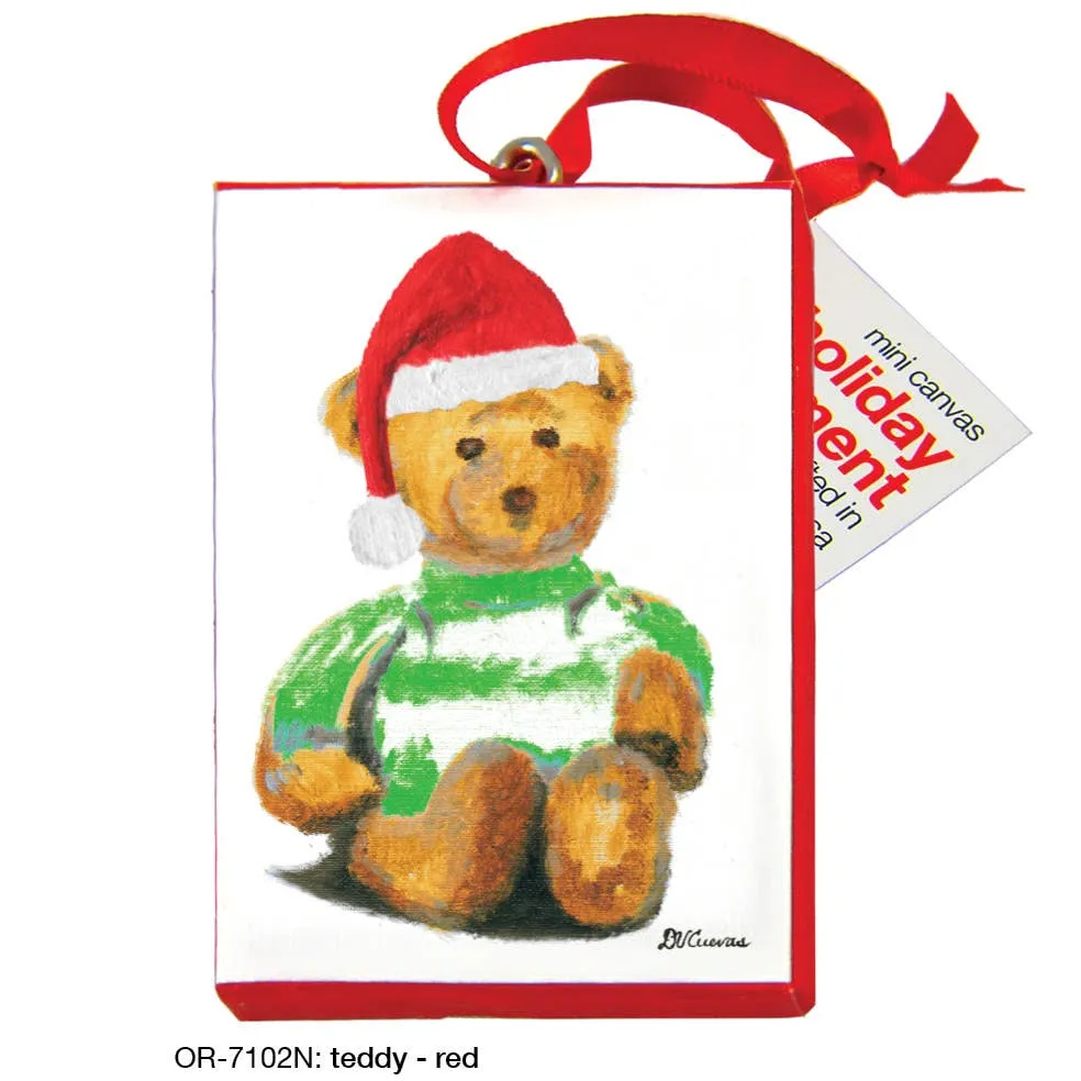 Teddy - Green, Ornament (OR-8691N)