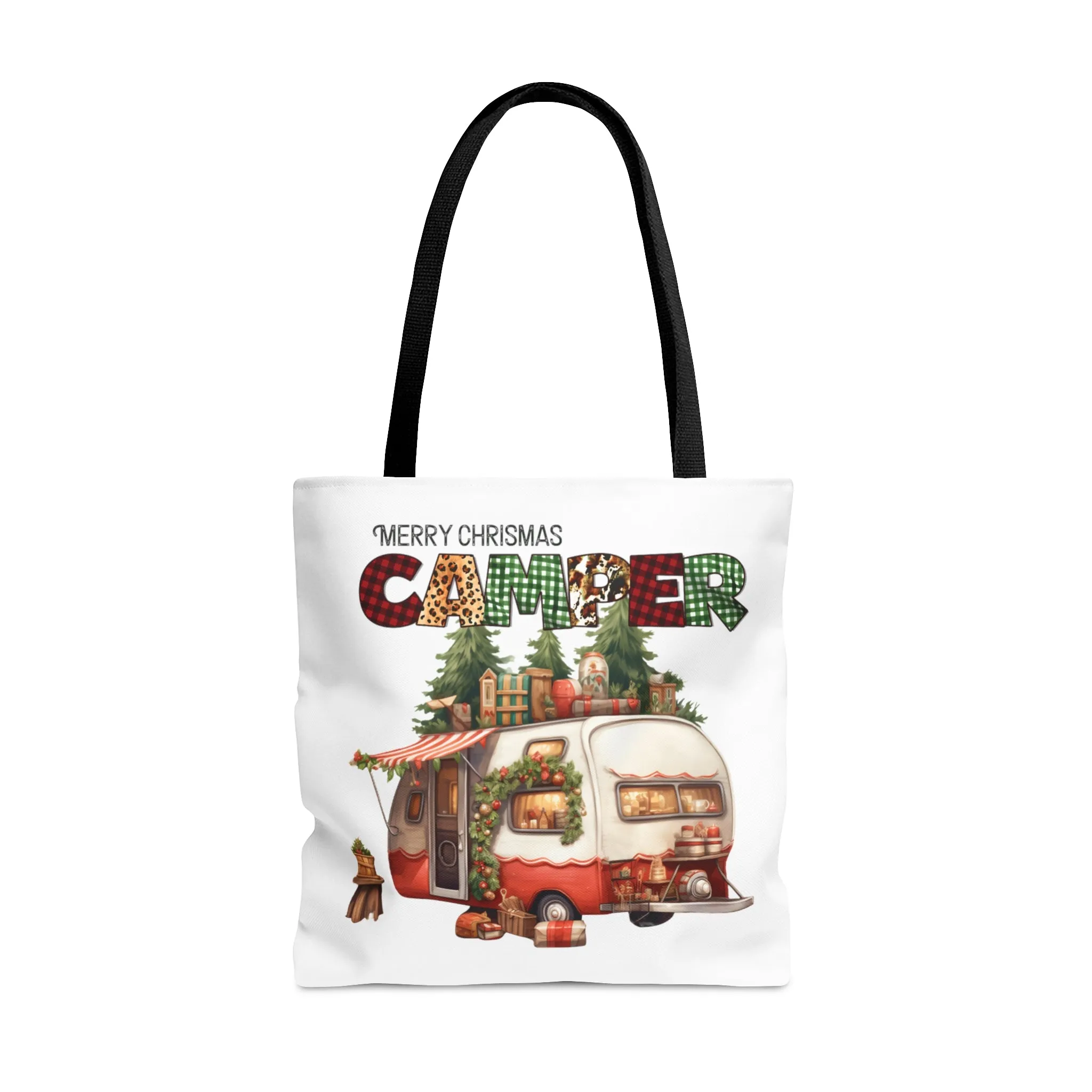 Tote Bag, Christmas, Camper