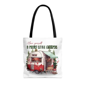 Tote Bag, Christmas, Camping