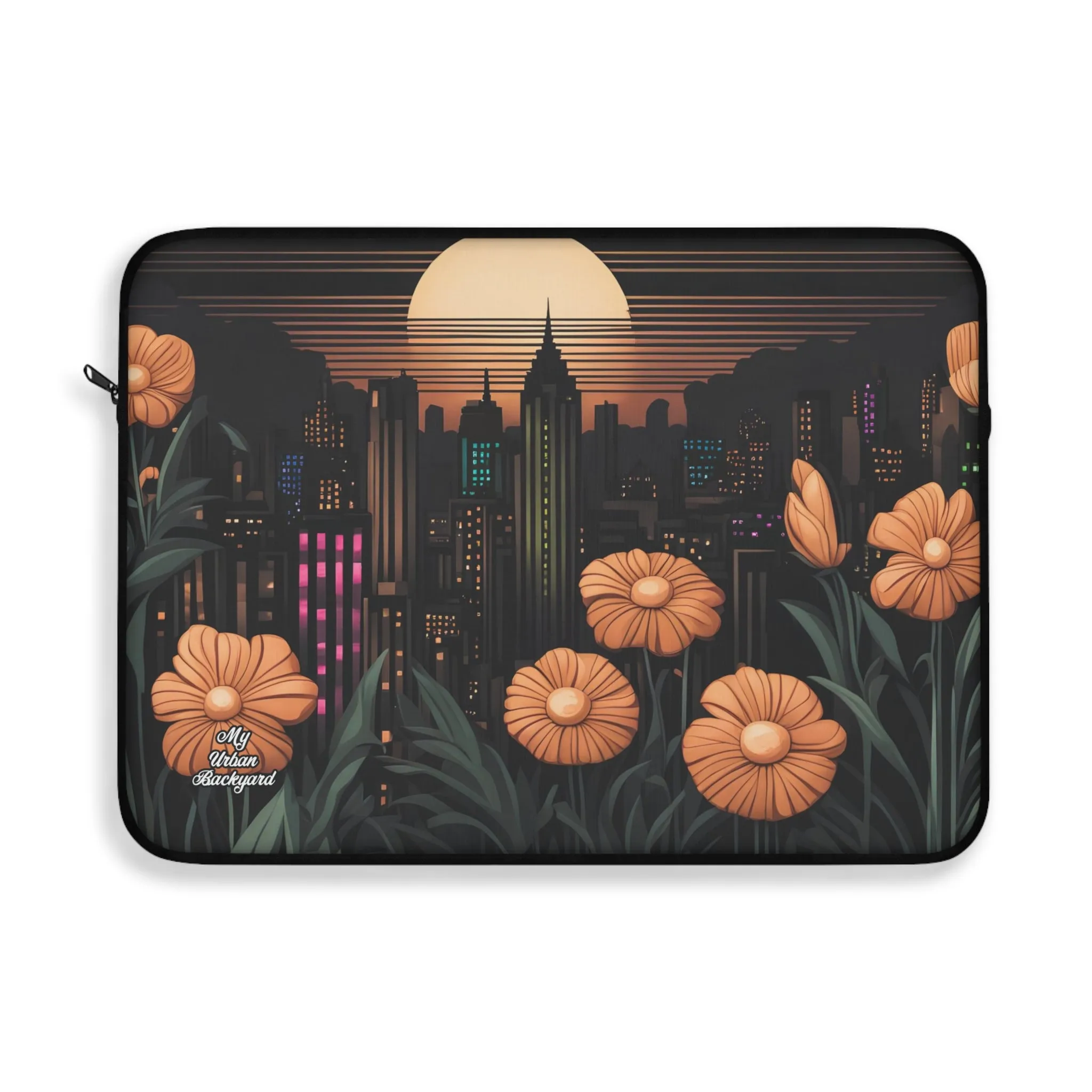 Urban Sunset, Laptop Carrying Case, Top Loading Sleeve for School or Work